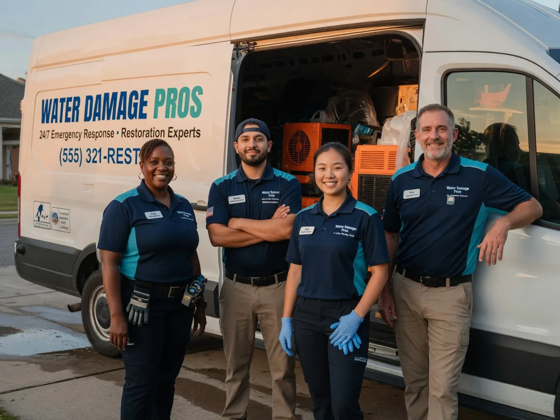 Water Damage Restoration company in New Athens, OH