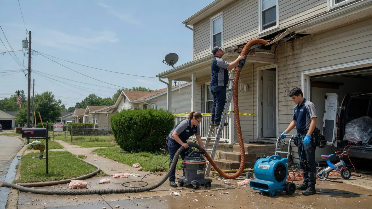 Water Damage Restoration in New Athens, OH near me